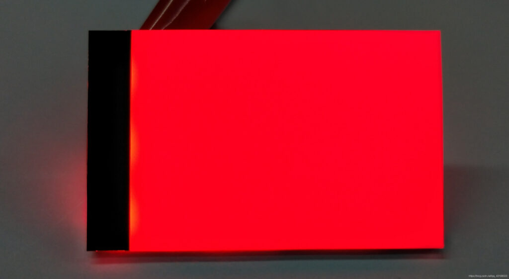 RGB LED backlight panel