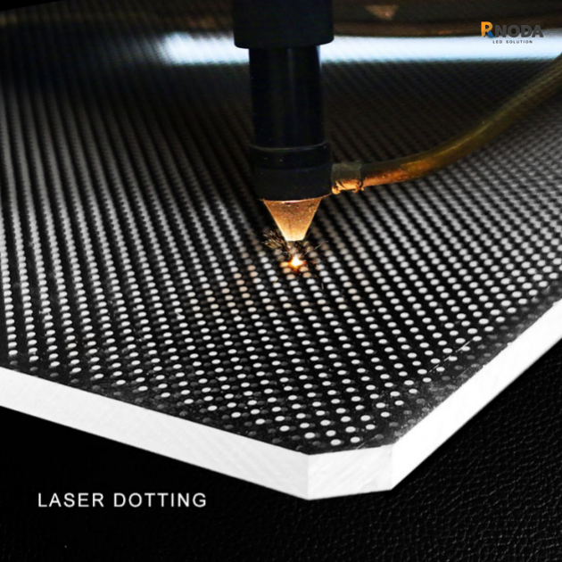 Edge lit Light guide Panel