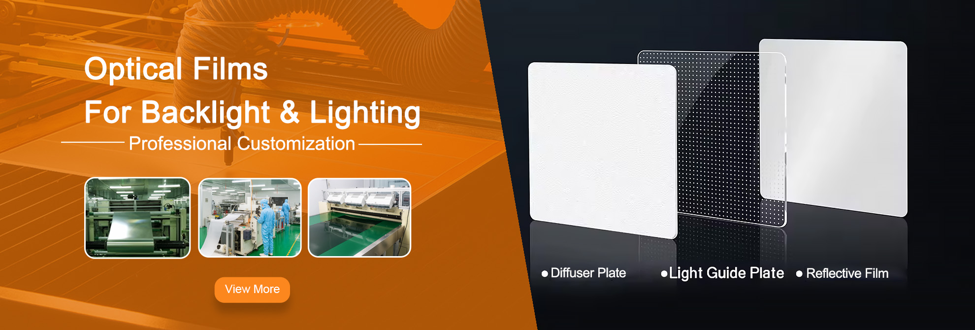 Professional Manufacturer of optical sheets