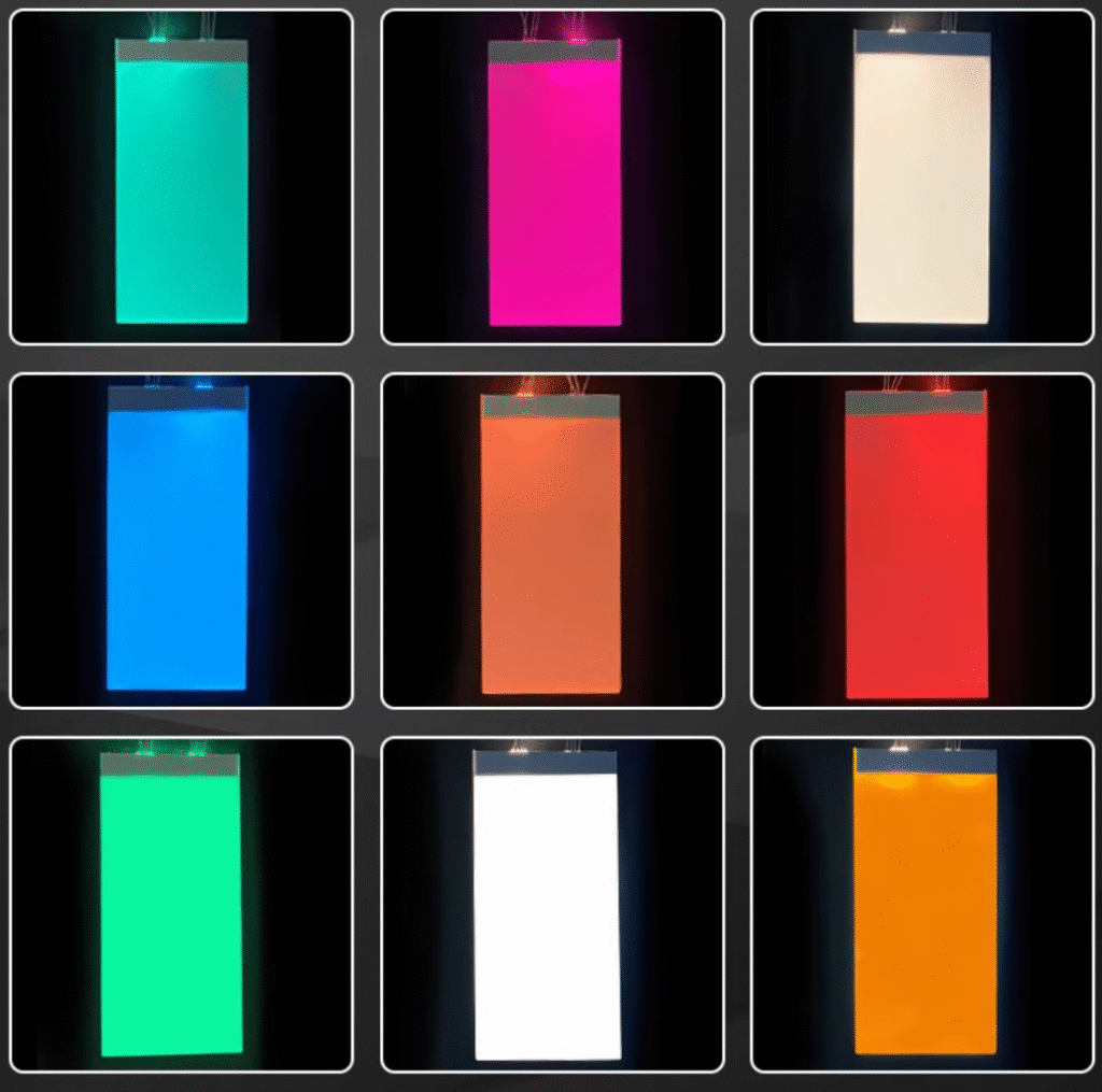 Customized RGB backlight panel
